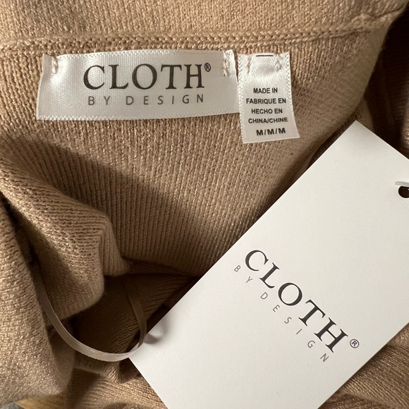 Women’s Sweater Cardigan Cloth size Medium Brown New - Picture 4 of 9